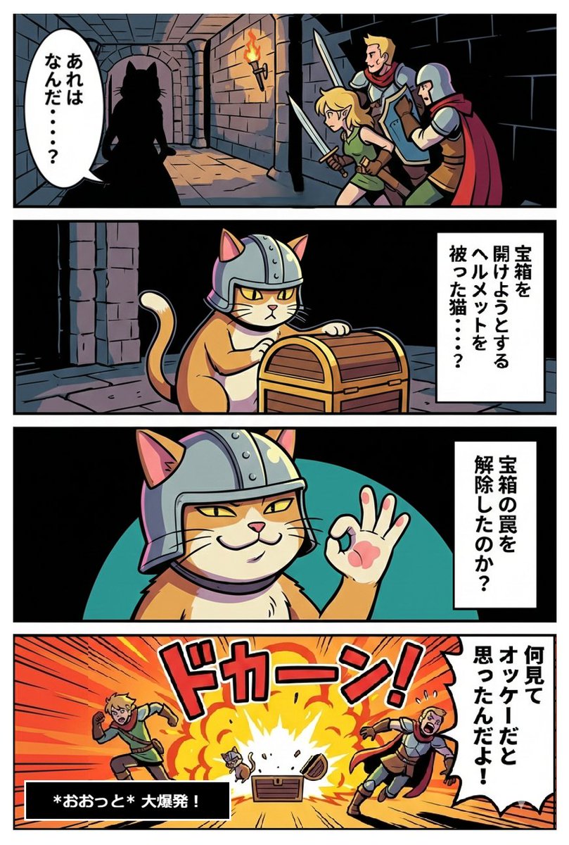 Wizardry x Genba Neko Collaboration Image AI image template preview