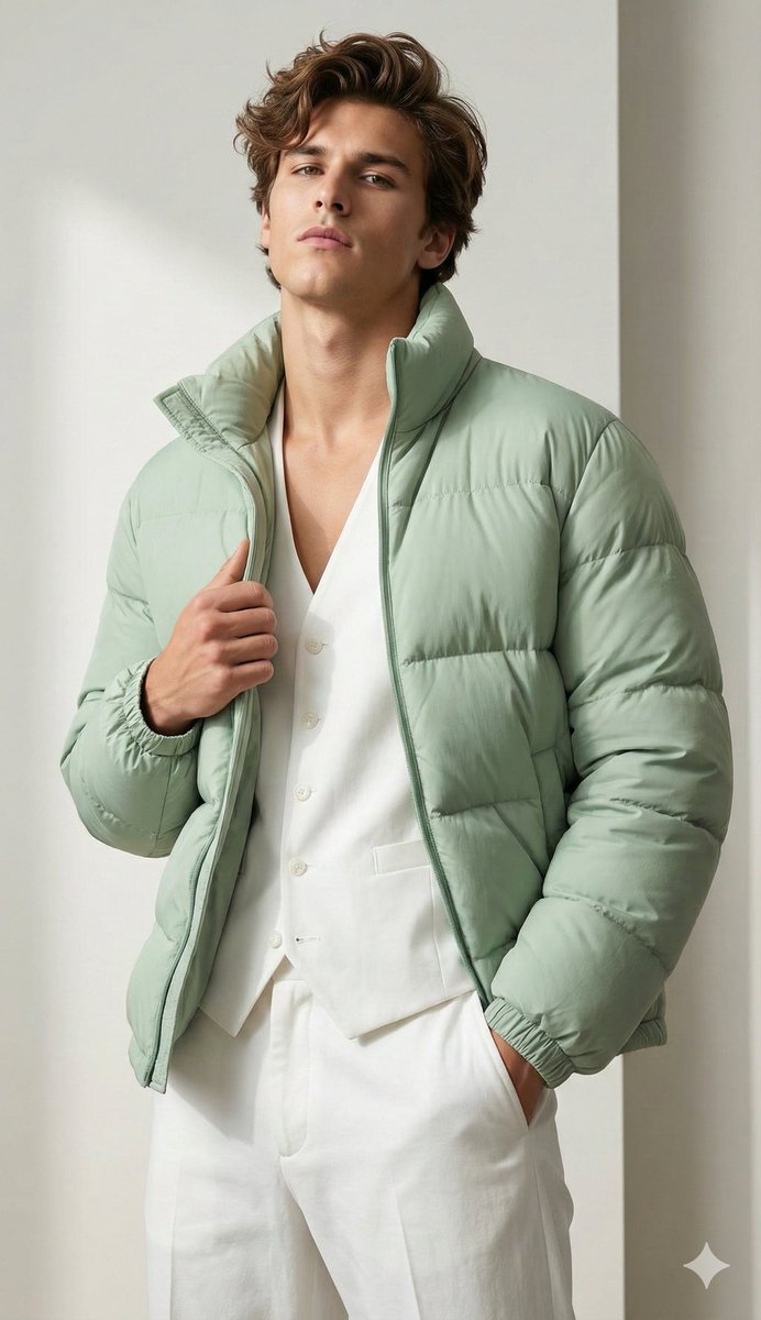 Stylish Man Attitude Pose Prompt (Image Reference) AI image template preview
