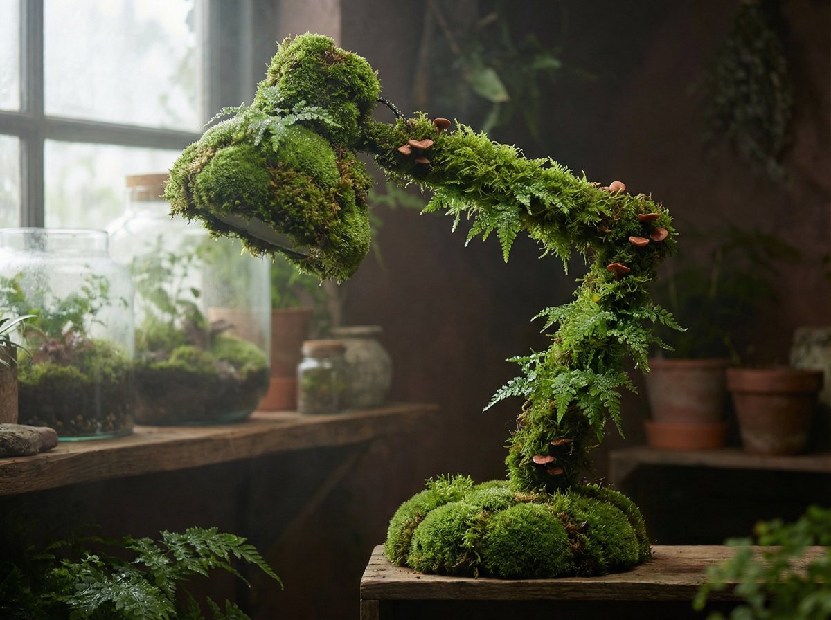 Moss Living Product Rendering Prompt AI image template preview