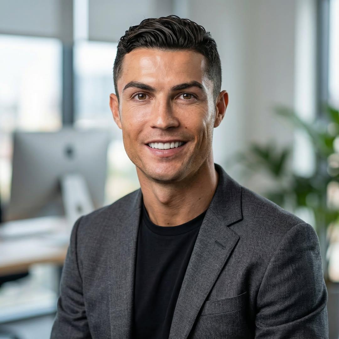 Ultra-Realistic Professional Headshot for Creator Economy AI image template preview