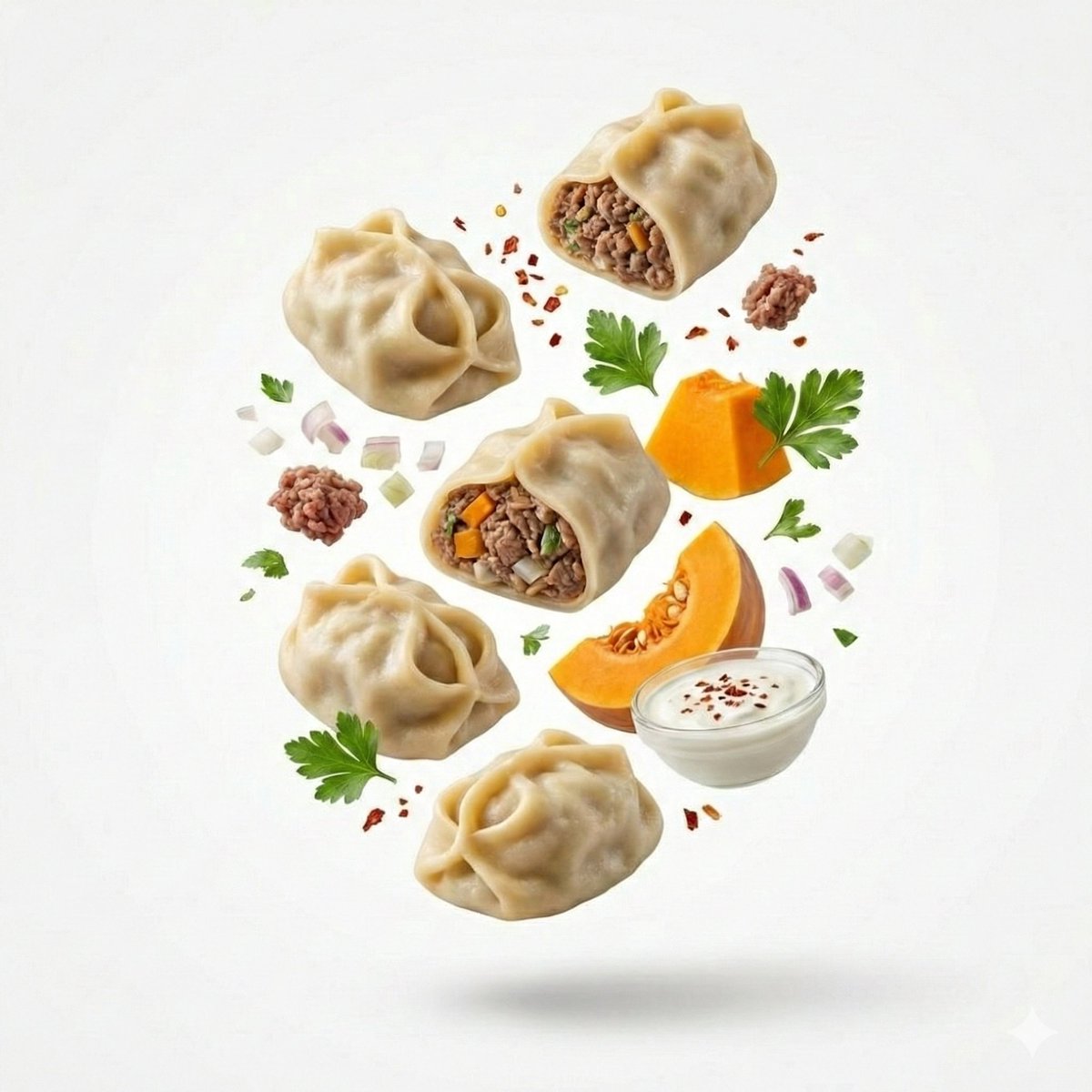 High-End Commercial Food Levitation Photography Prompt example 3