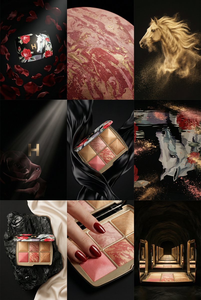 9-Cell Surrealist Product Photography Grid Prompt (Ukrainian) AI image template preview