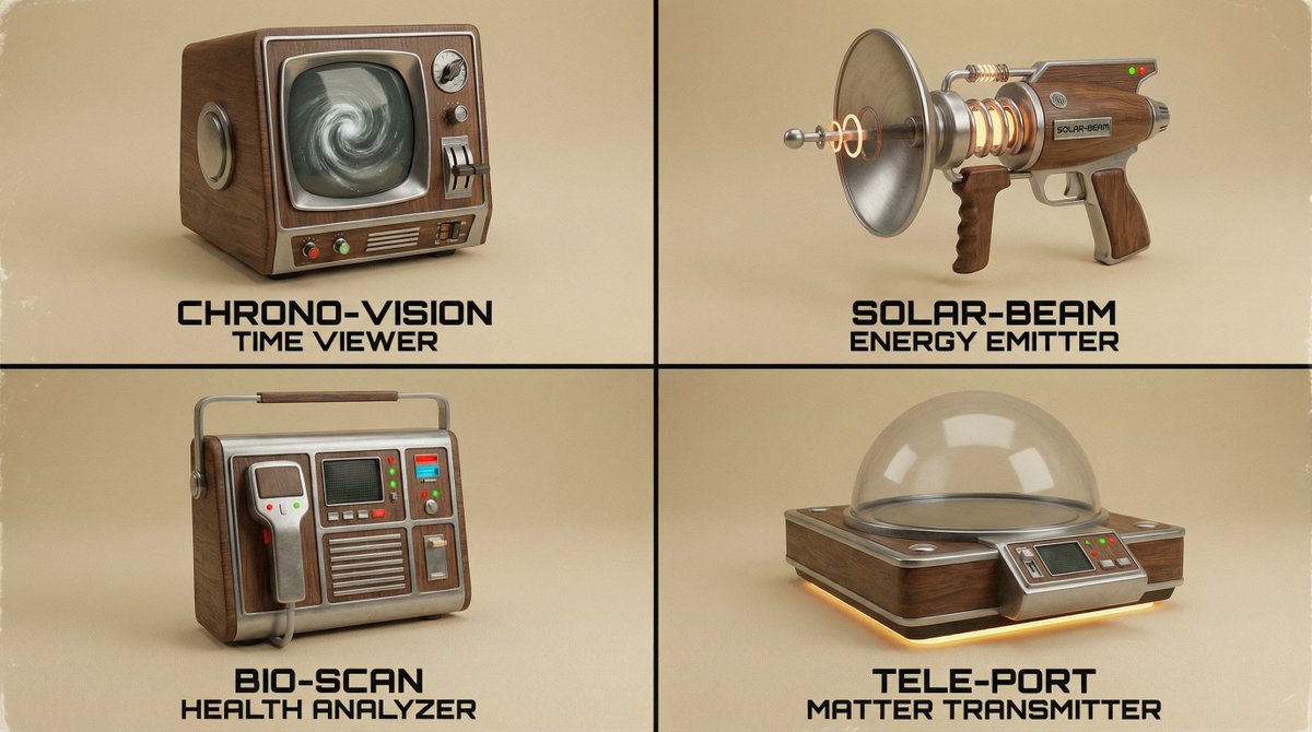 Random Strange Product Grid Generator AI image template preview