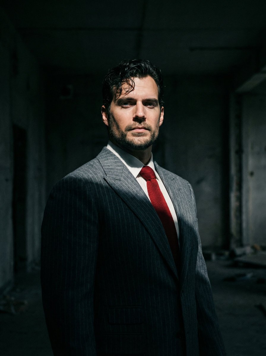 Dramatic Cinematic Low-Angle Portrait Prompt (Reference Image Required) AI image template preview