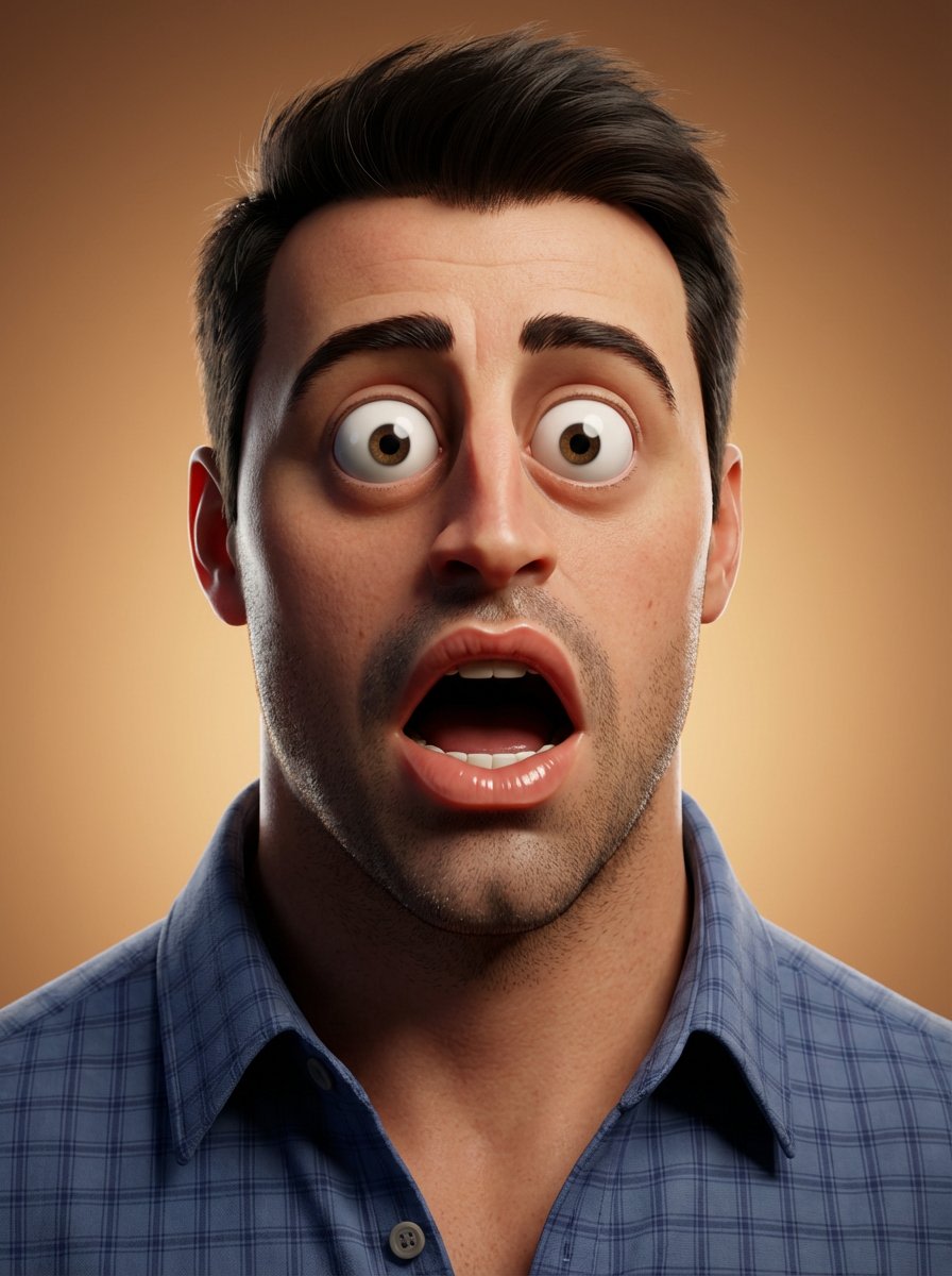 Hyper-Expressive 3D Cartoon Portrait from Photo Reference example 4