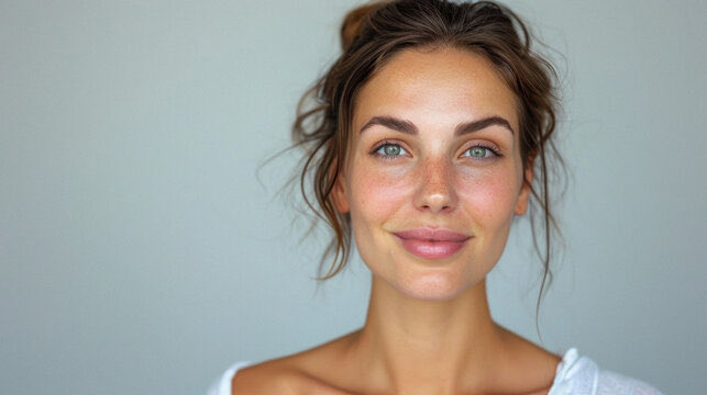 Simple Image Prompt for Face Comparison AI image template preview