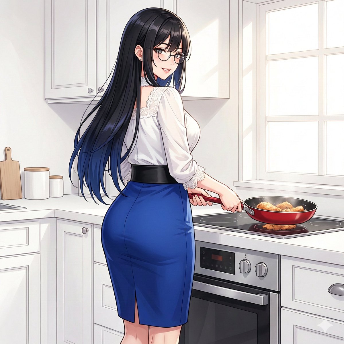Larin: Dinner is almost ready AI image template preview