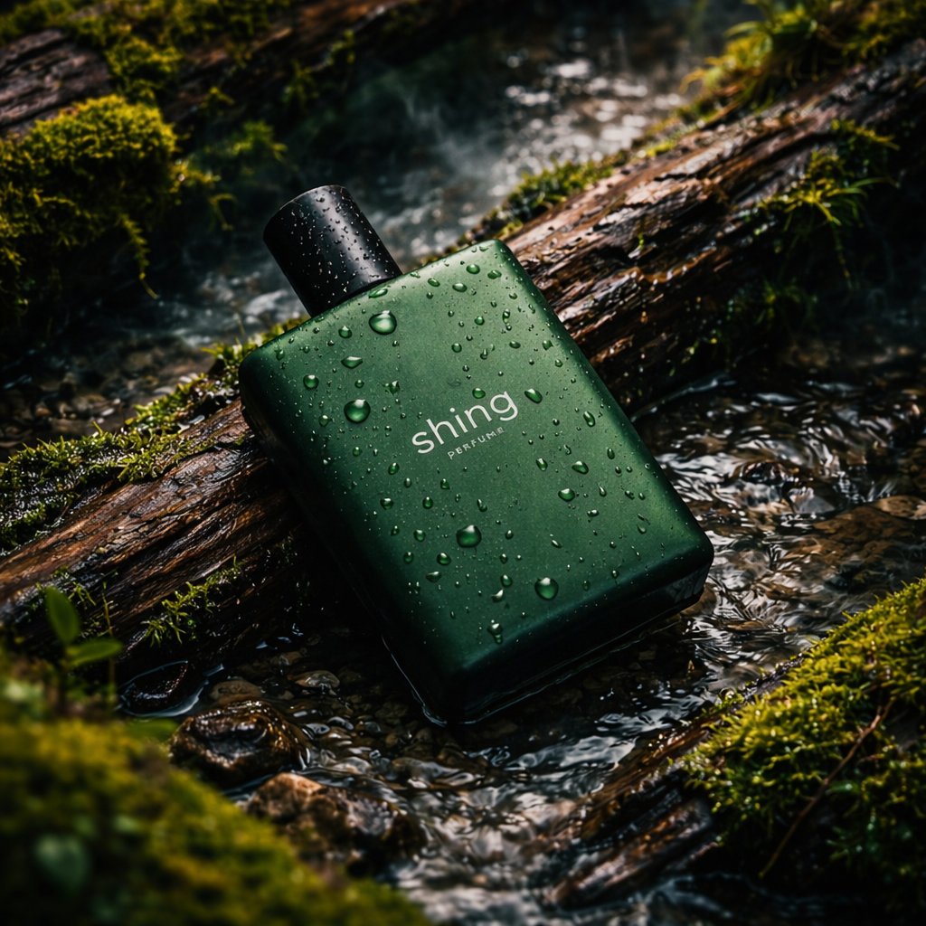 Photorealistic Product Photography in a Forest Setting example 2