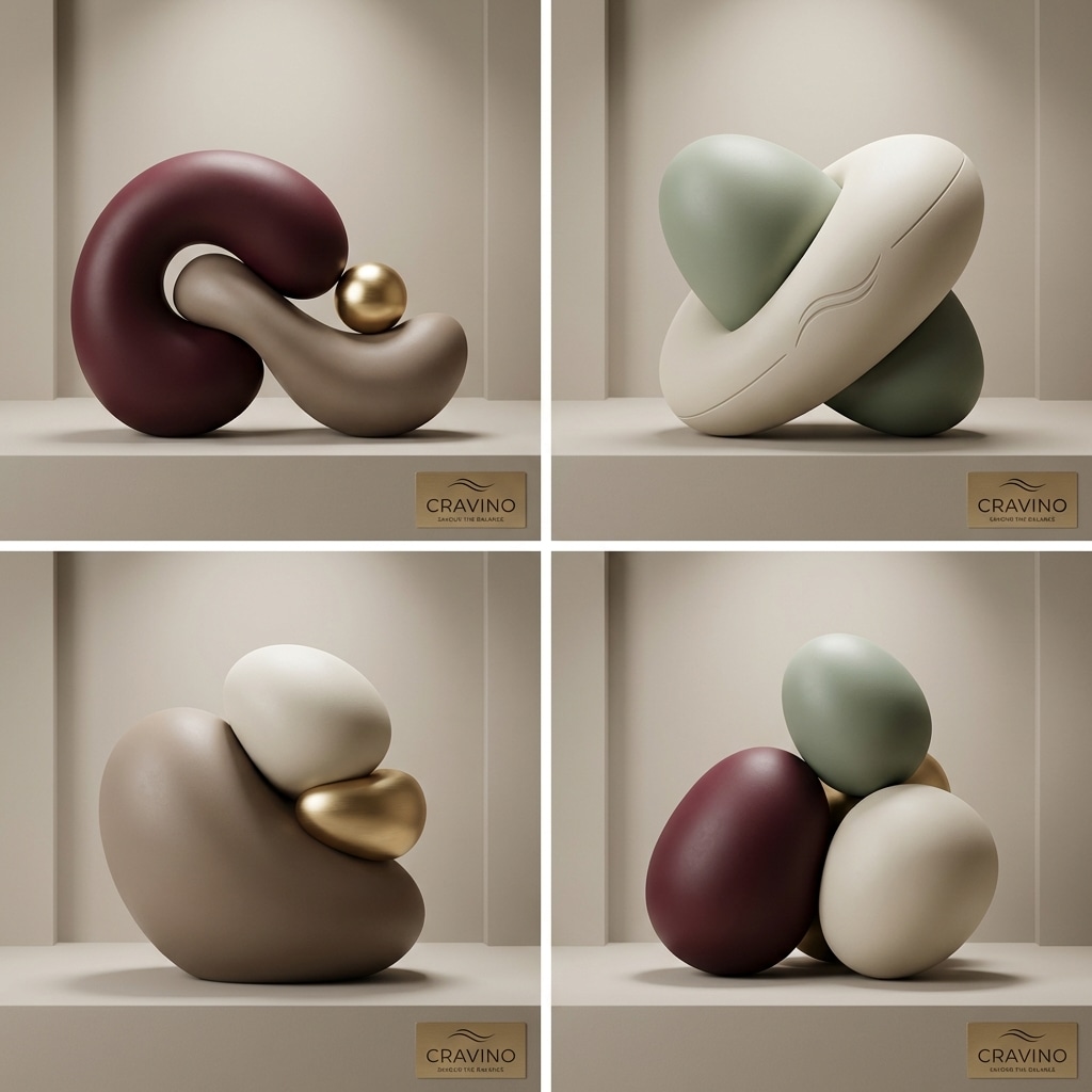 Ultra-High-End Abstract Composition AI image template preview