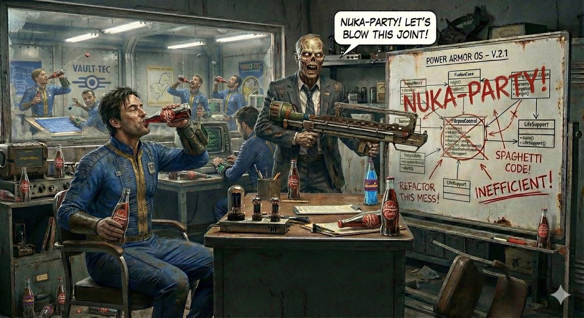 Nano Banana's Understanding of Fallout Terminology example 3