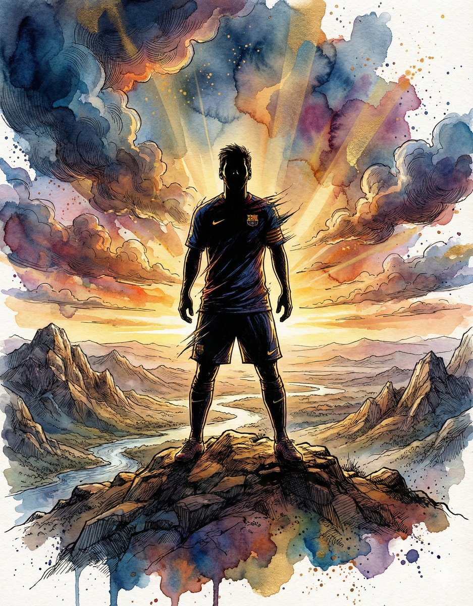 Epic Athlete/Artist Poster Design Prompt AI image template preview