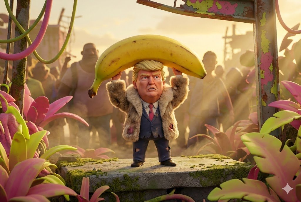 Pixar-Style Giant World Character Prompt AI image template preview