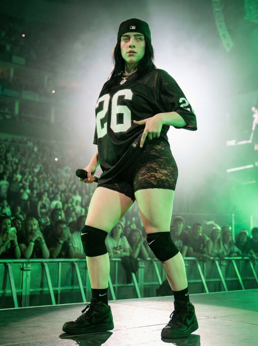 Ultra-Realistic Concert Photography Prompt AI image template preview