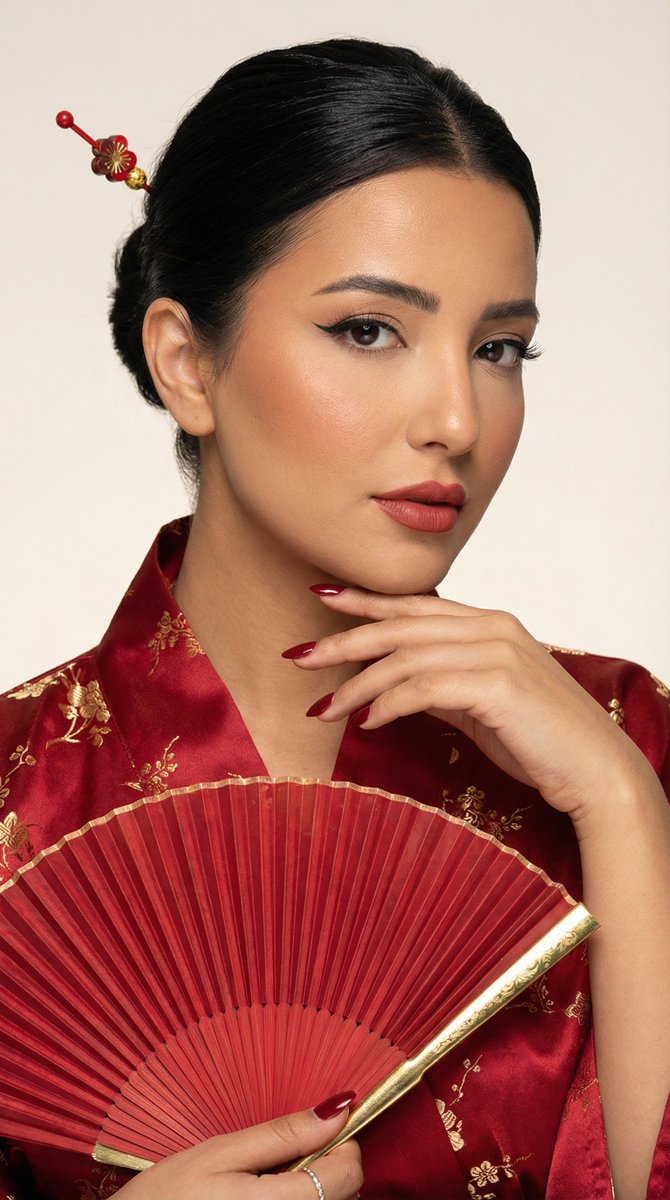 Ultra Photorealistic Editorial Beauty Transformation (Image-to-Image) AI image template preview