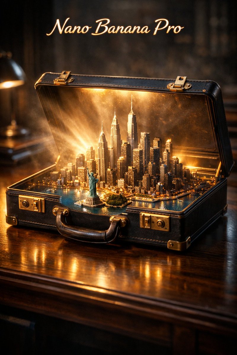 Cinematic Product Reveal of a Vintage Briefcase AI image template preview