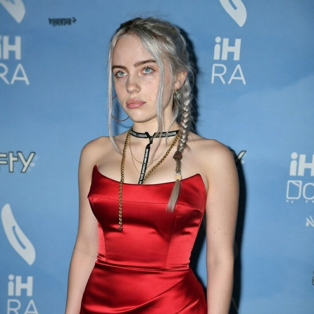 Billie Eilish Red Carpet Looks Prompt (Urdu/English) example 2