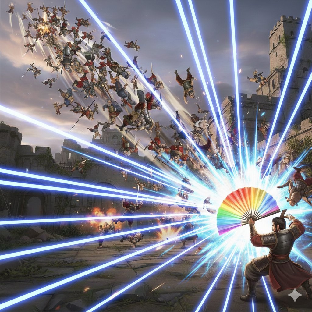 Dynasty Warriors: Kongming Musou Ranbu AI image template preview
