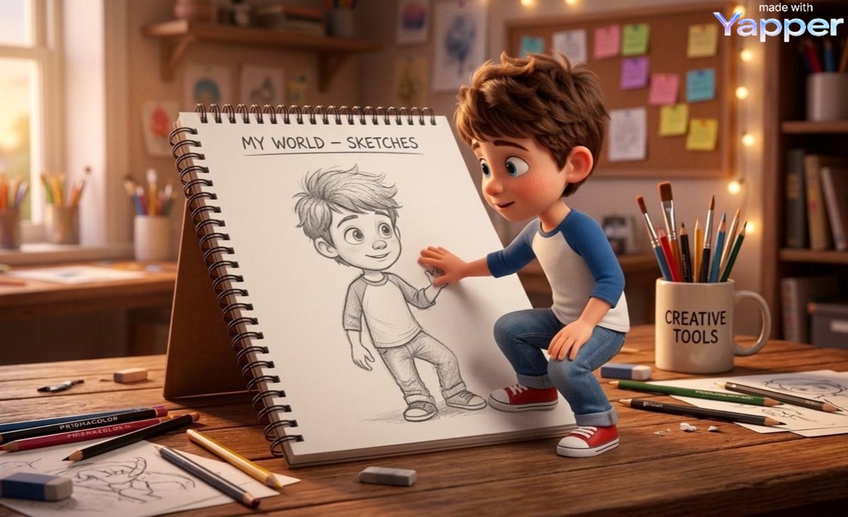 Cinematic 3D Illustration of Imagination Coming to Life example 2