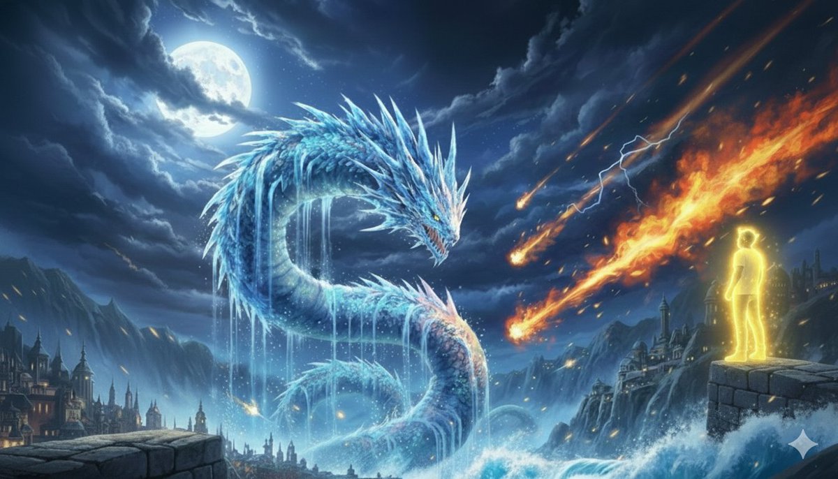 Image Generation Prompt: Nishimura Mizuki and Leviathan AI image template preview