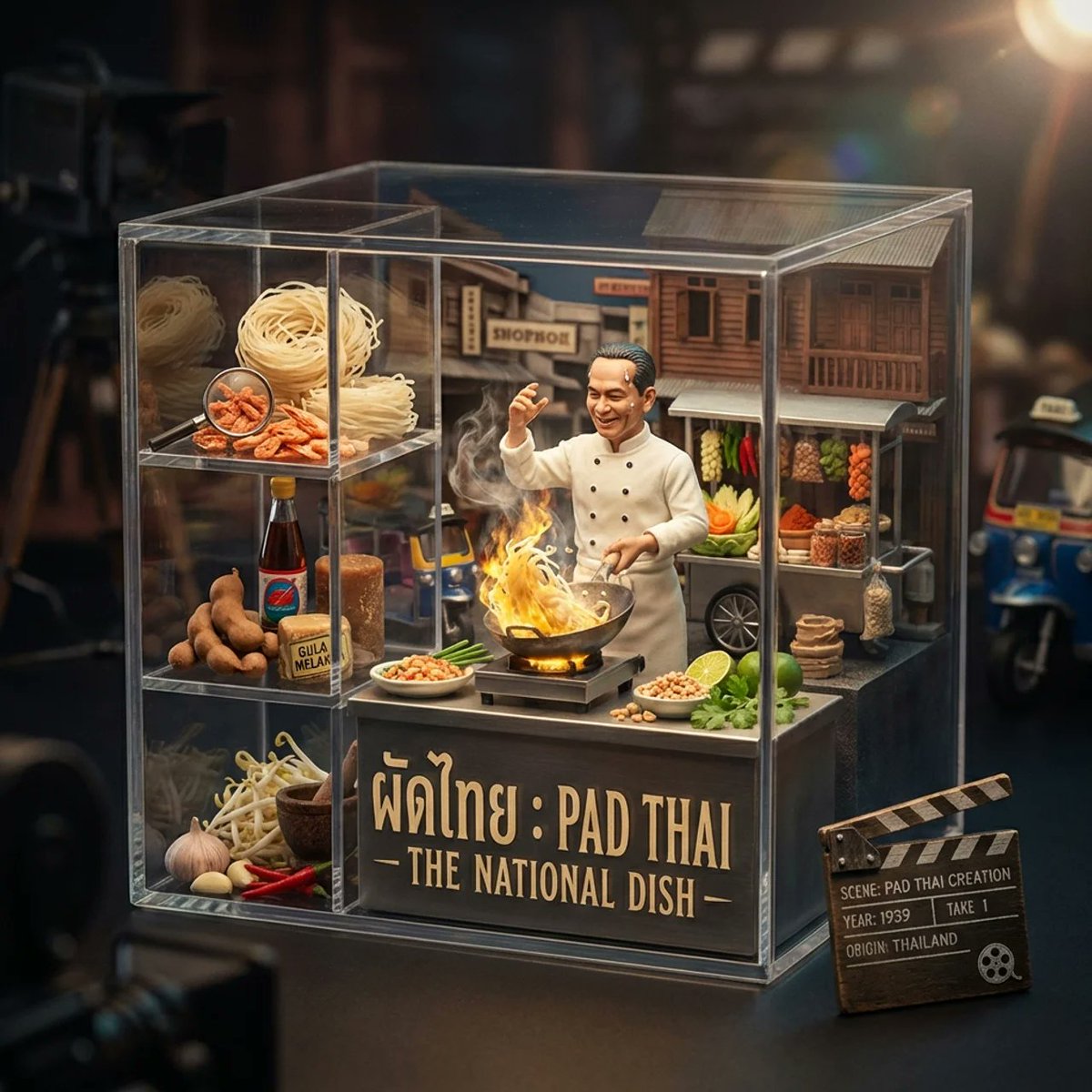 Gourmet Collectible Cinematic Dish Visualization AI image template preview