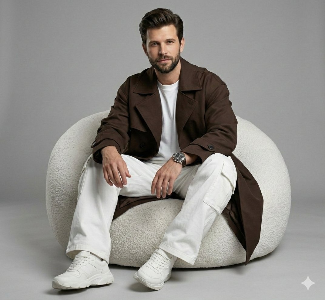 Hyper-realistic Fashion Photoshoot Prompt AI image template preview