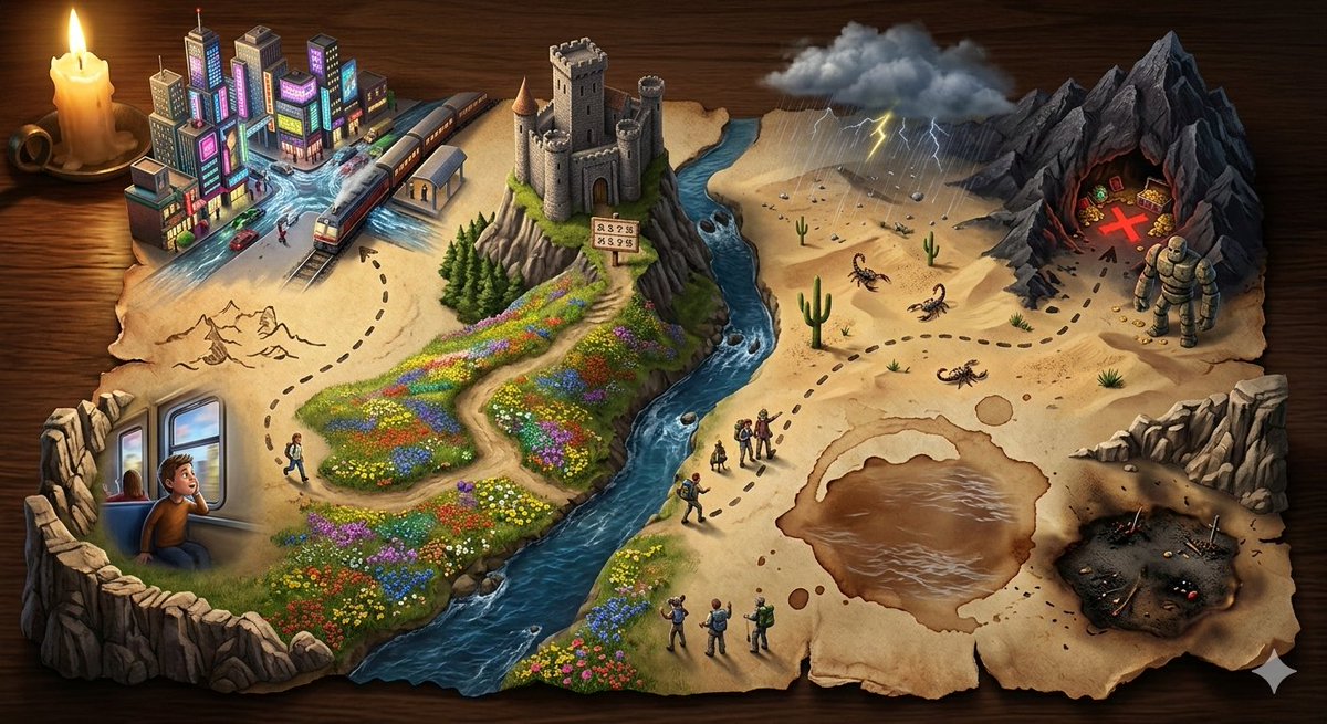 Treasure Map Adventure Prompt for Nano Banana 2 example 3