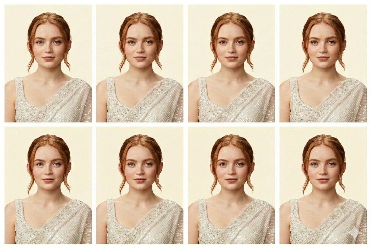 Passport Photo Generator Prompt (JSON) AI image template preview