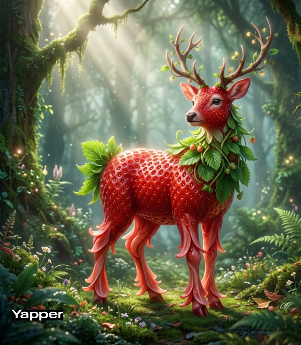 Whimsical Watermelon Elephant AI image template preview
