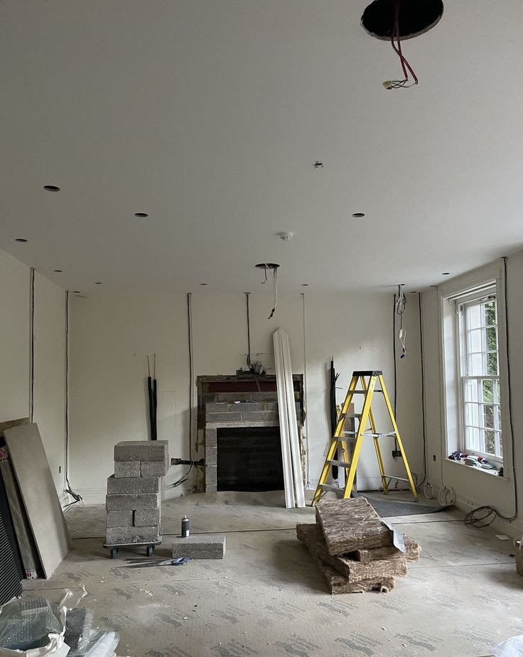 Ultra-realistic Cinematic Time-Lapse Renovation Scene AI image template preview