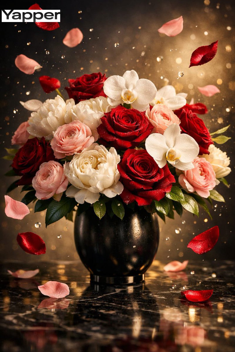 Ultra-Luxury Cinematic Floral Photography Prompt (JSON Format) AI image template preview