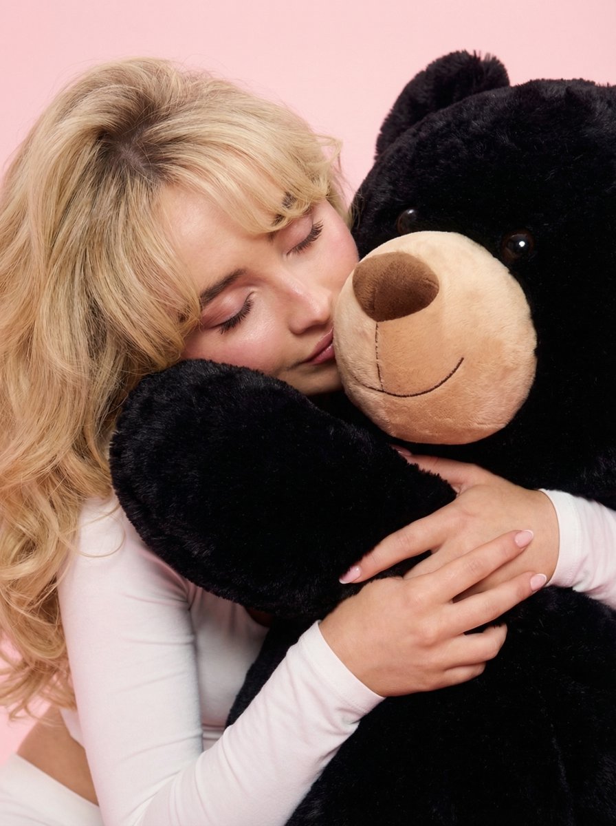 Y2K Glamour Editorial of Sabrina Carpenter with Teddy Bear example 3