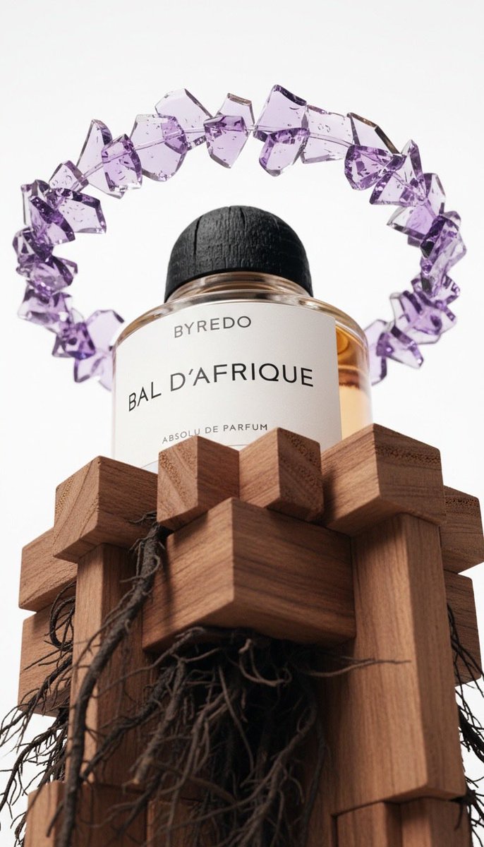 Luxury Product Photography of Byredo Perfume AI image template preview
