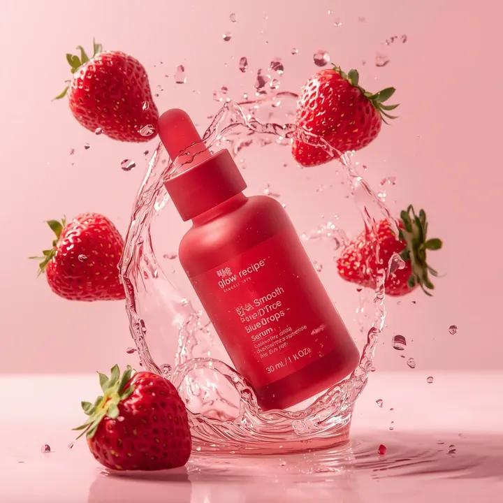 Luxury Skincare Product Photography Prompt AI image template preview