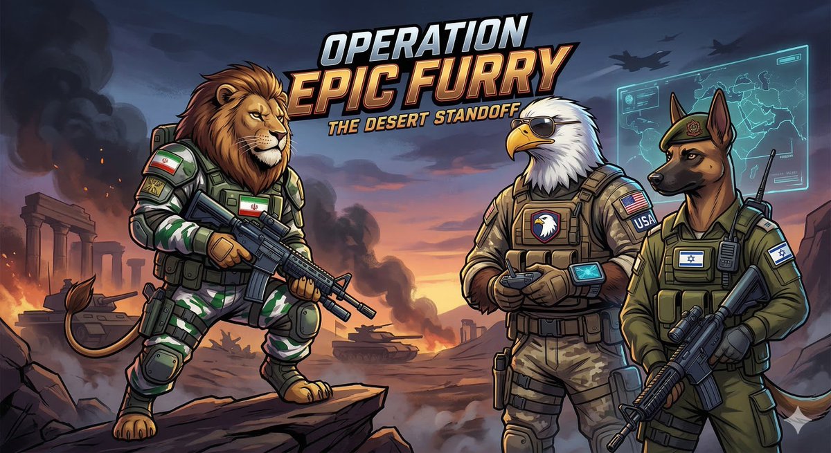 Operation Epic Furry Illustration Prompt AI image template preview