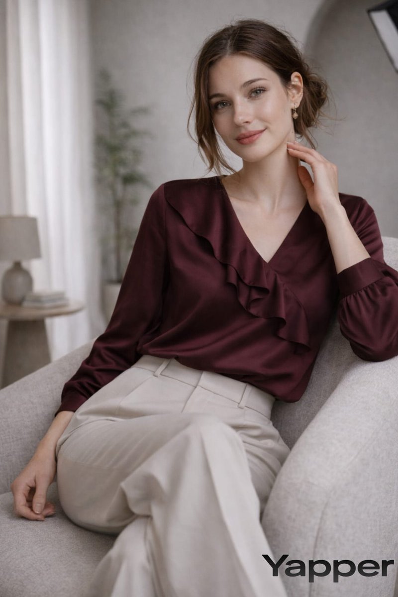 Prompt for fashion editorial photograph AI image template preview