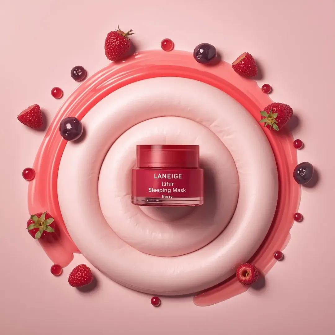Commercial Cosmetic Product Photography Prompt example 2