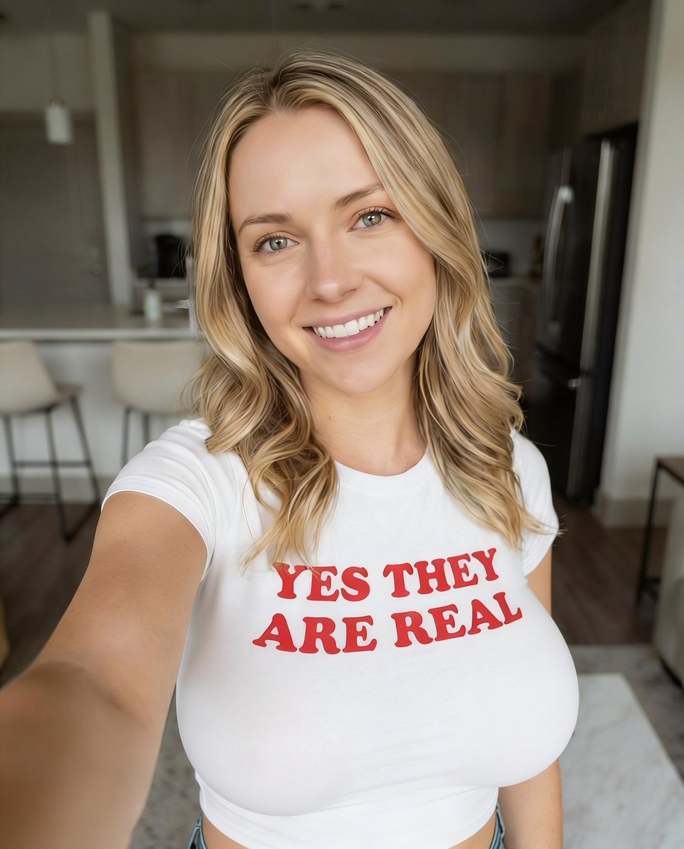Highly Realistic Smartphone Selfie of a Woman AI image template preview