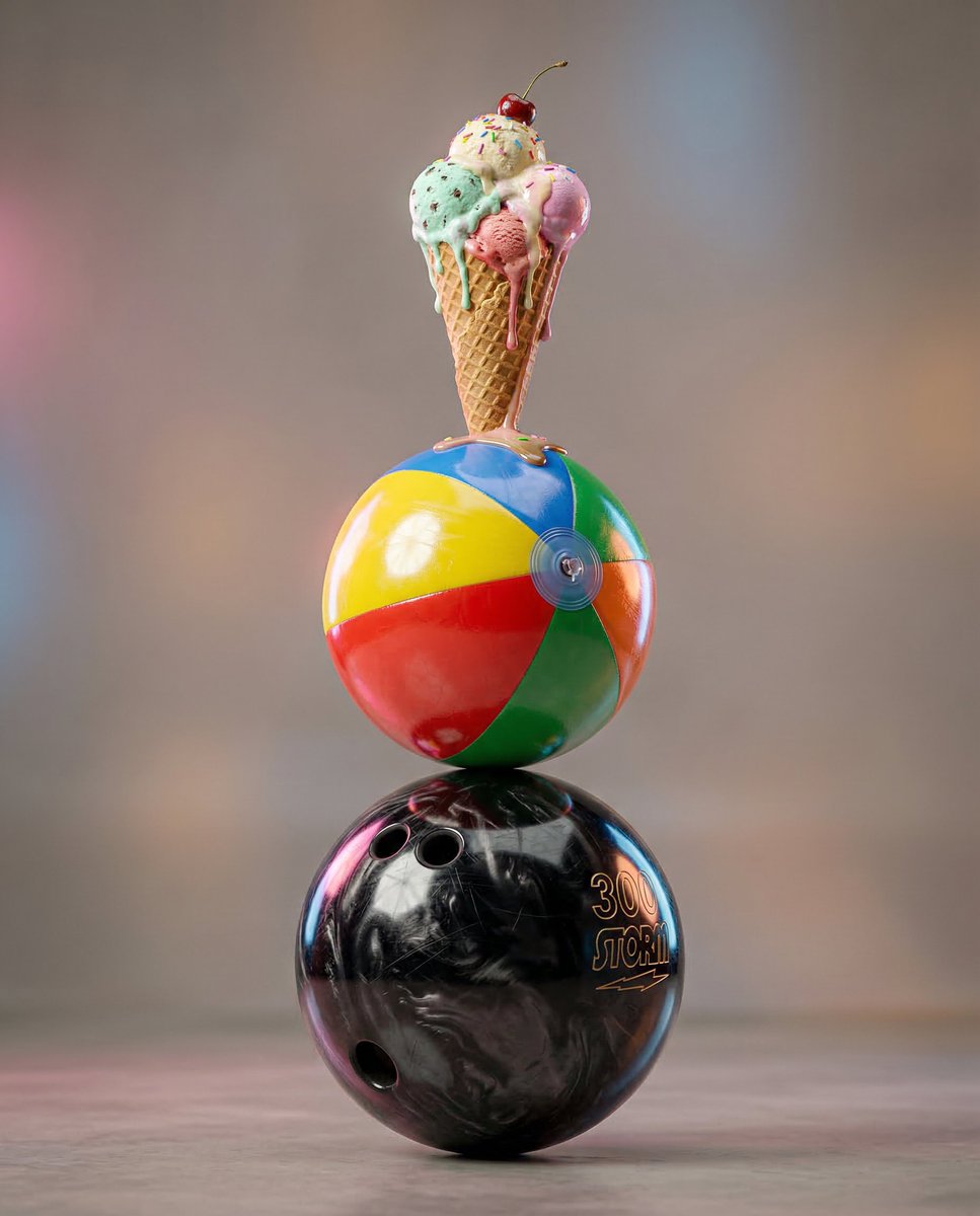 Surreal hyper-detailed totem stack prompt AI image template preview