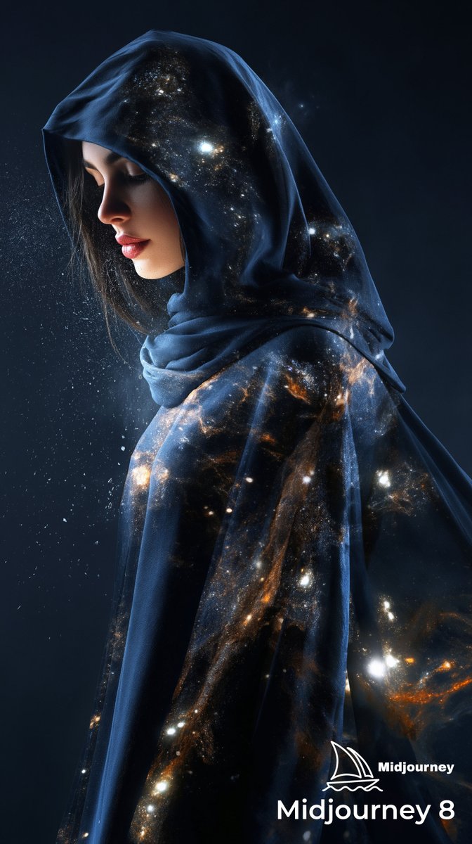 Comparison of Image Models with a Cosmic Woman Prompt AI image template preview