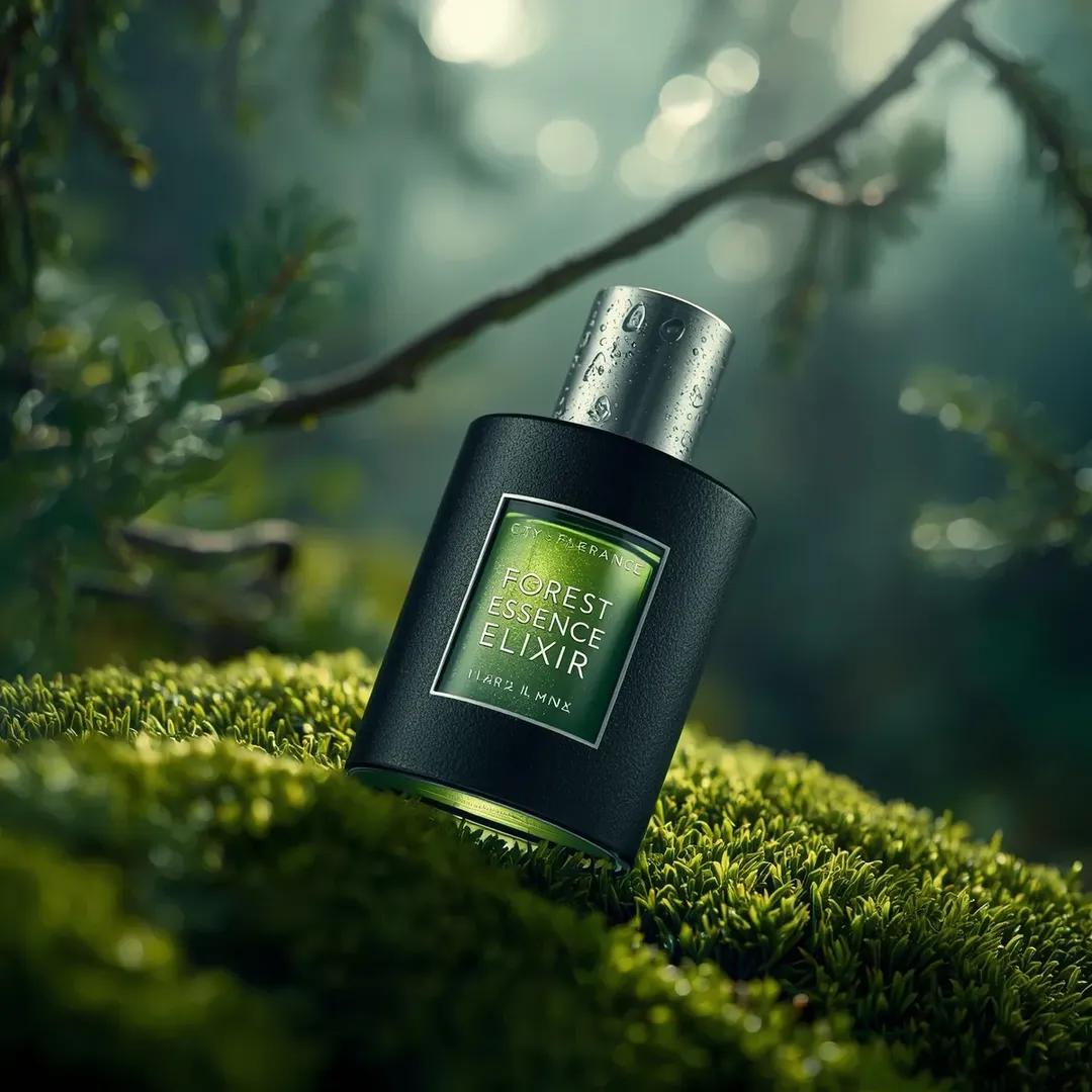 Ultra-realistic Fragrance Product Shot example 2