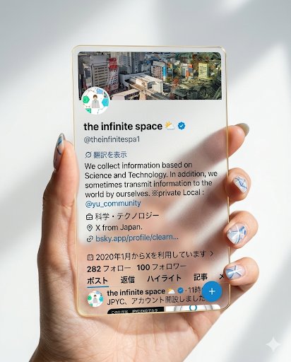 Photorealistic Hand Holding Transparent Acrylic Profile Card AI image template preview