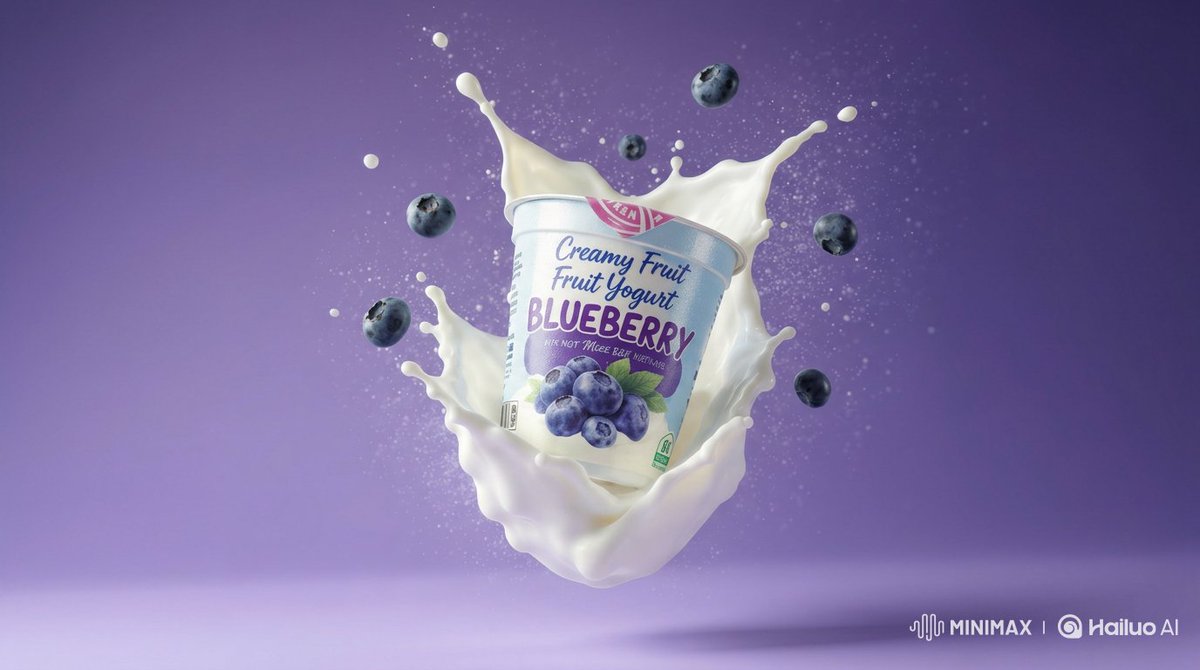 Ultra-Realistic Product Photography of Yogurt example 3