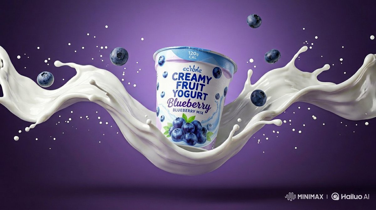 Ultra-Realistic Product Photography of Yogurt example 4