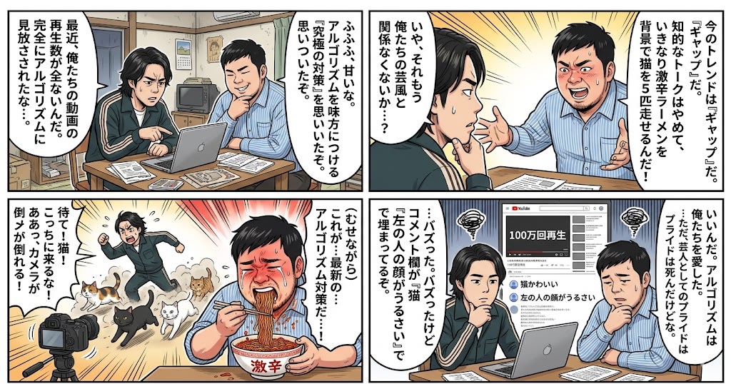 Nano Banana Pro 4-Panel Manga Prompt: The Formula for Buzz AI image template preview