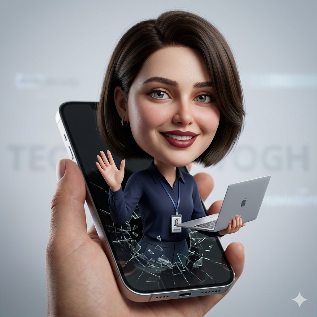3D Caricature from Uploaded Face AI image template preview