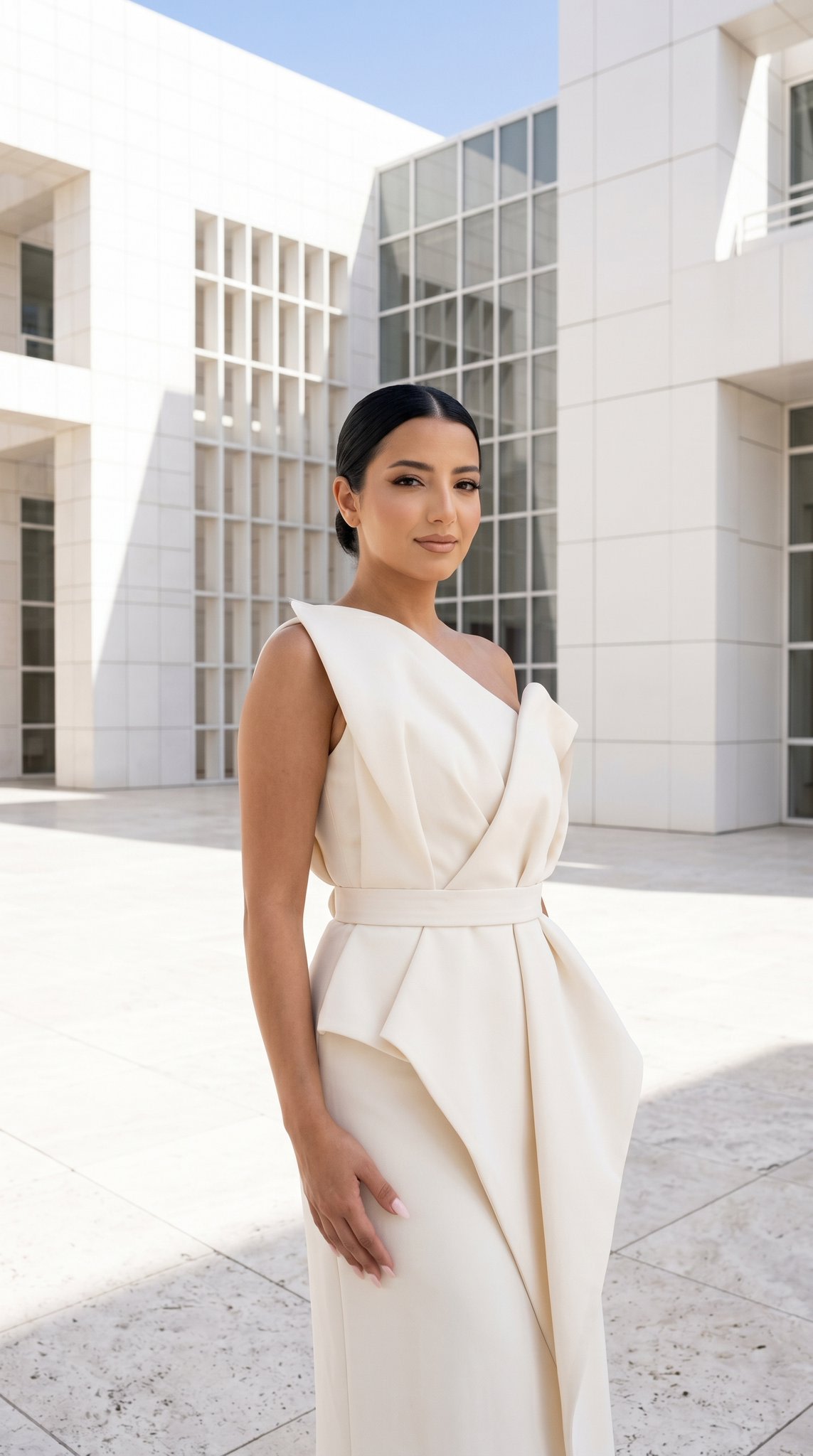 24 The Getty Center — California Series AI image template preview