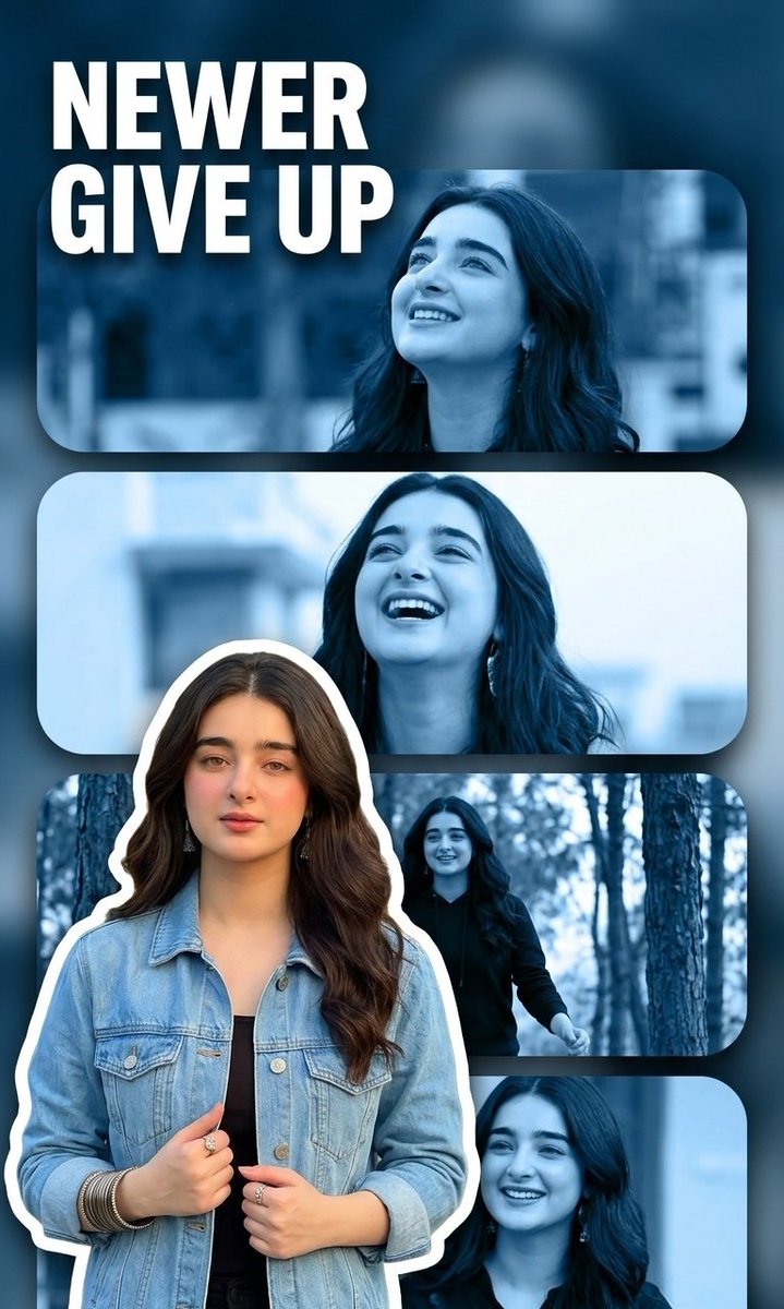 Vertical Poster Collage Design AI image template preview