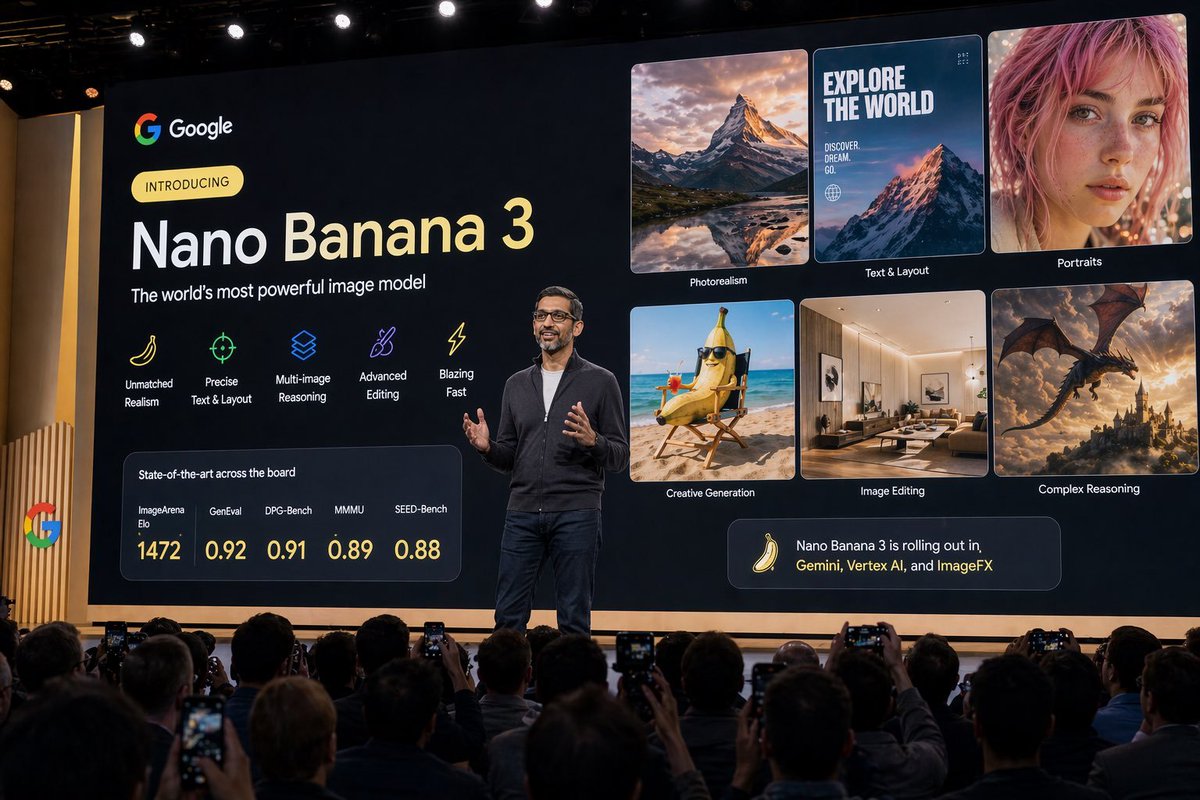 CEO Press Conference Prompt AI image template preview
