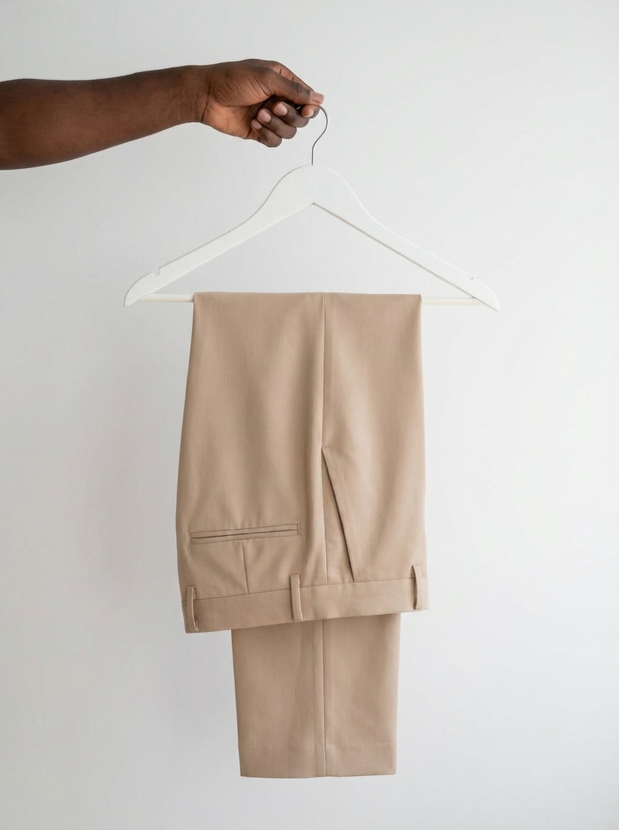 Thrifted Pant Trouser (Brown)