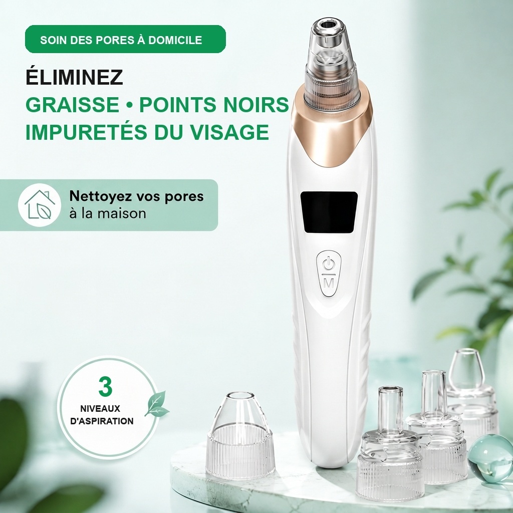 Aspirateur Points Noirs 3-en-1 Pro